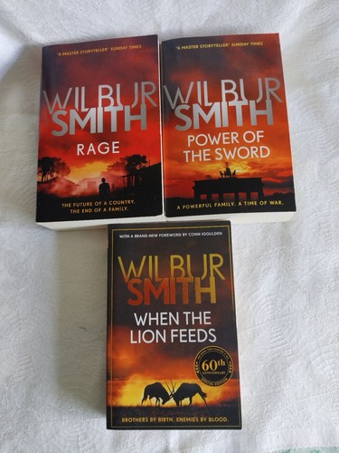 Wilbur smith book - book, paperback