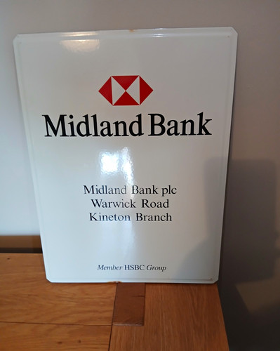 Vintage midland bank - midland,