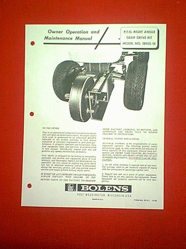 Bolens tractor pto right - bolens, angle