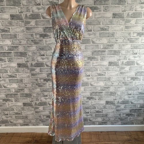 064 silver lilac - silver, sequin