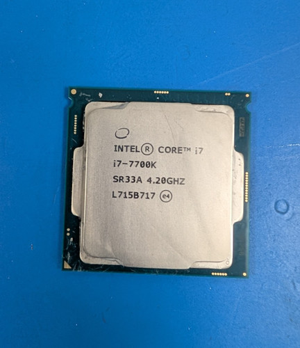 Intel core 7700k 2 - core, 4.2