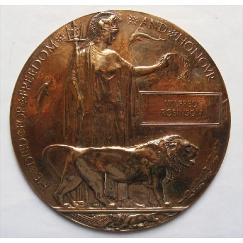 Ww1 death penny plaque - plaque,
