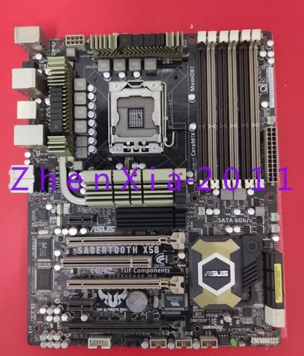 1pc used asus x58 motherboard - asus,