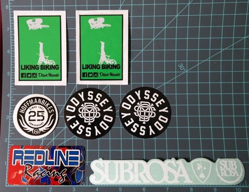 Bmx stickers redline - stickers, 7,