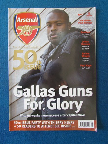Arsenal official magazine - arsenal,