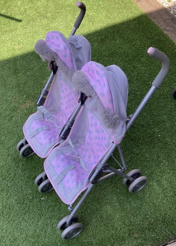 Tiny treasures twin pushchair - treasures,