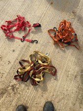 JOB LOT RATCHET STRAPS SMALL CHEAP TRAILER BIKE ROOF RACK ETC CHEAP UNTESTED
