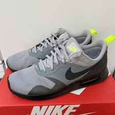 NIKE AIR MAX TAVAS WOLF GREY VOLT GREEN 705149 015 UK 8.5
