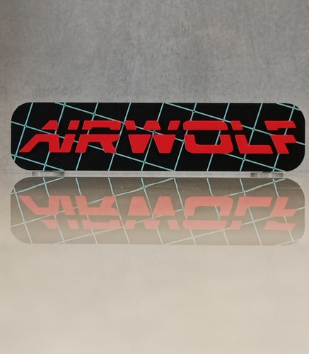 Airwolf printed - (1984), 3d