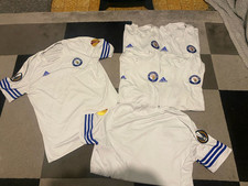 5/6 A side, Mens Football Team Kit Adidas white