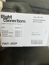 7 Pin ISO 1724 Wiring Harness For Jeep Compass Renegade Plug And Play F104807M