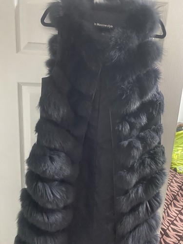 Real fox fur - fur, vest
