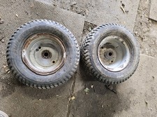 wheelhorse ride on lawn mower wheels tyre 16 7.50 8 pair toro front 1" shaft