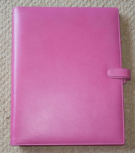 Filofax leather organiser - a4,