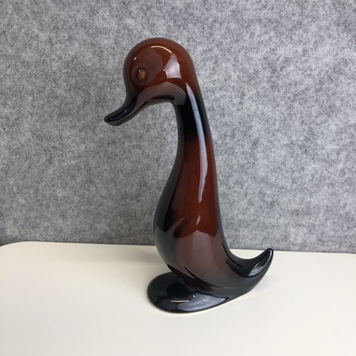 Blue mountain pottery duck - mountain,
