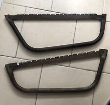 TWO. ( Price For 2) Bow Saw, Tree Branches Etc Vintage/Antique Aged Patina.