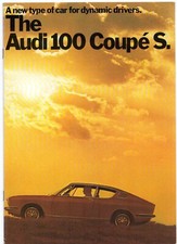 Audi 100 Coupe S 1972-73 UK