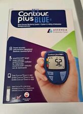 ASCENSIA Diabetes Care Contour Plus Blue Meter Blood Glucose Monitoring System