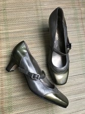 Vintage Silver Gold Mary Jane