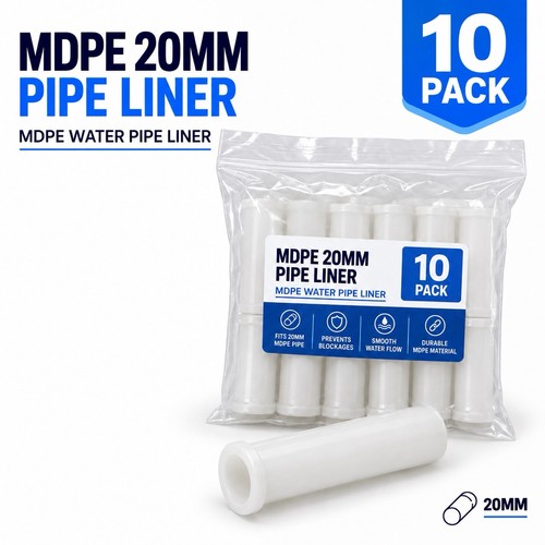10x 20mm mdpe pipe - 10x,