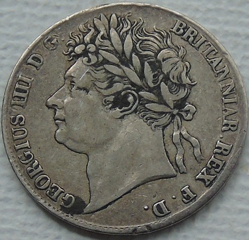 1826 king george silver - 1826,