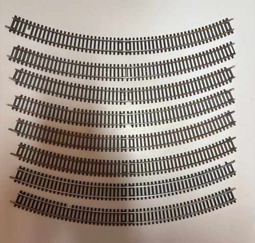 Hornby r609 double curve 3rd - hornby,