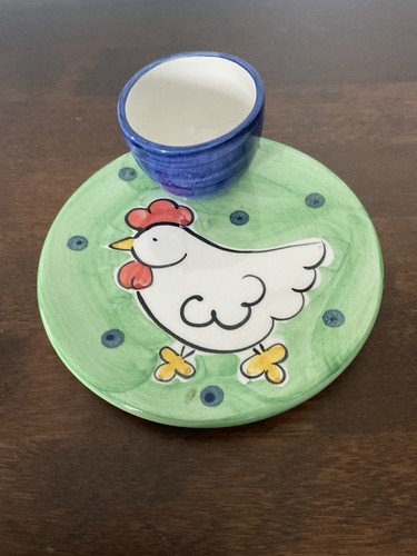Chicken studio pottery ceramic - chicken,