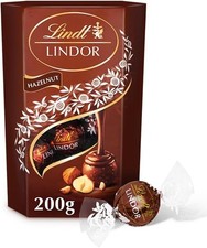 Lindt Lindor Hazelnut Chocolate Truffles Box Chocolate Balls 200 g
