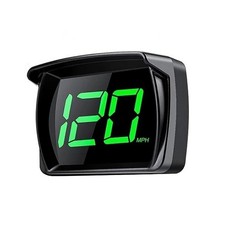 Motorcycle GPS Speedometer HUD MPH with Sun Hood Accurate Fast Refresh USB