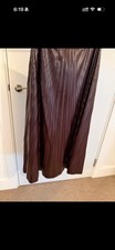Burgundy faux leather - burgundy,