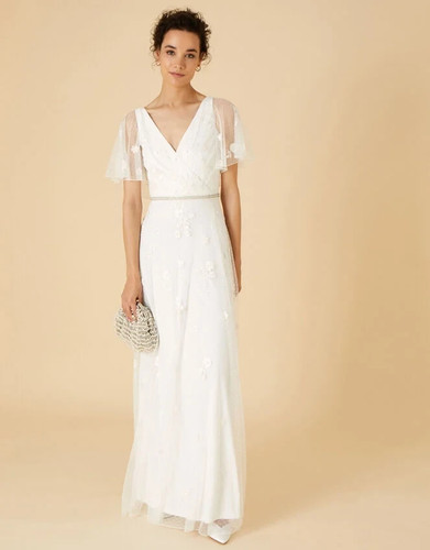 Monsoon ivory wedding dress