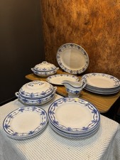 Losol Ware By Keeling & Co 18PC Dinner Set Late 19th Century China/Earthenware