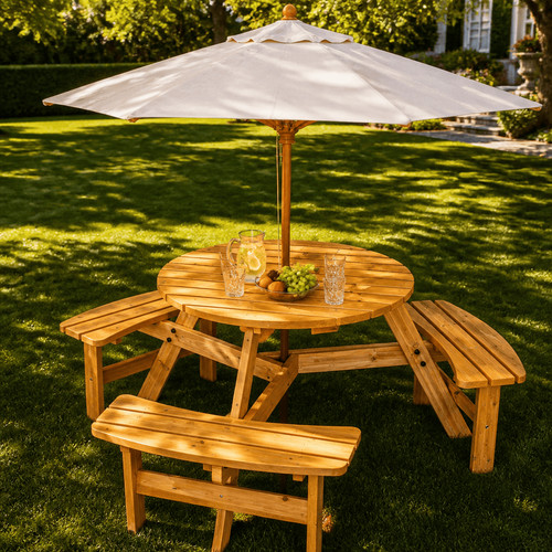 Person outdoor wooden picnic - person,