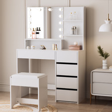 Dressing Table With 5 Drawers