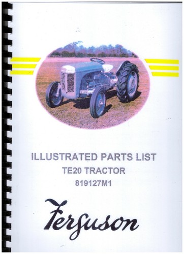 Ferguson tractor - ferguson, "te-20"