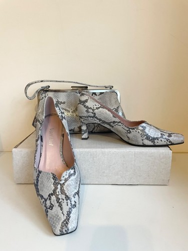 Van dal silver grey snakeskin - van,