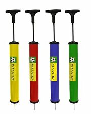 Football Pump Bike Bicycle Soccer Rugby Ball Pump Inflating Adapter Needle UK