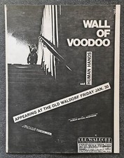 1981 Flyer Wall of Voodoo