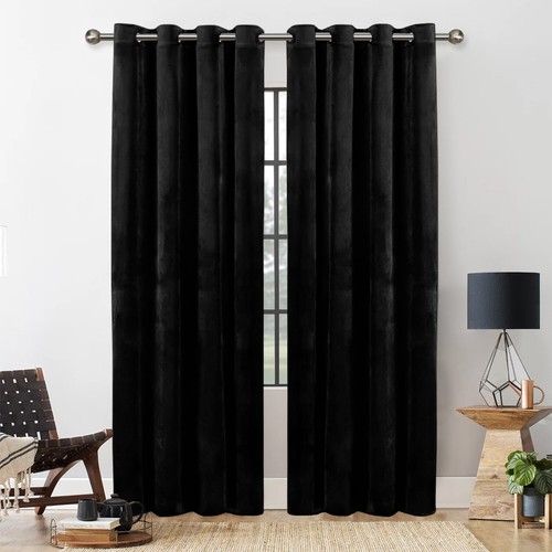 Thick heavy velvet curtains - thick,