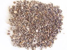 Antique/vintage mixed pocket watch screws, hundreds of parts