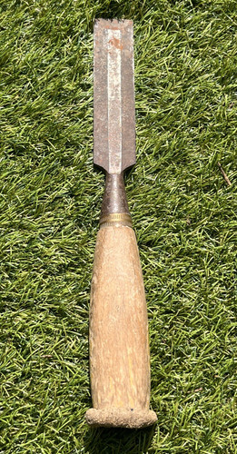 Vintage wooden handle - wooden,