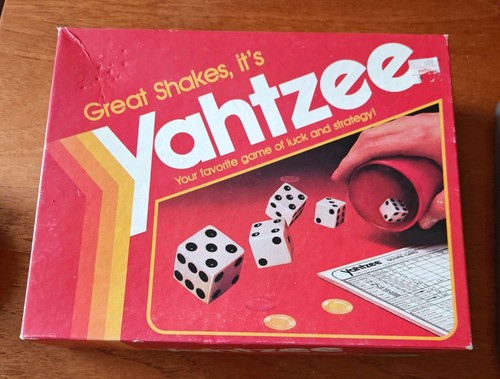 Vintage yahtzee 1982 game - game, new