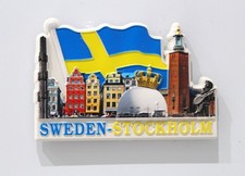 3D - SWEDEN Fridge Decor