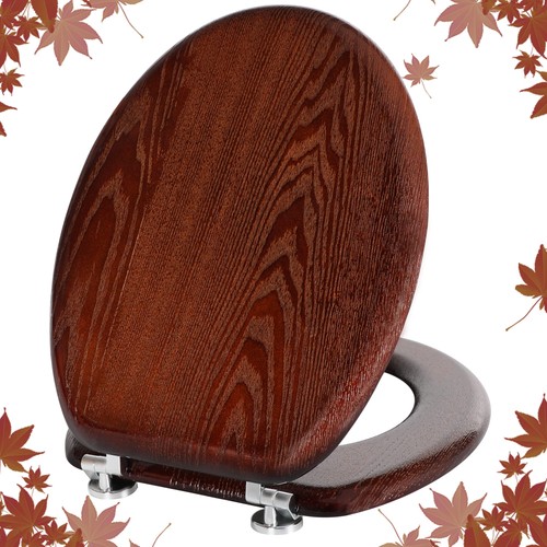 Natural wooden toilet seat - natural,