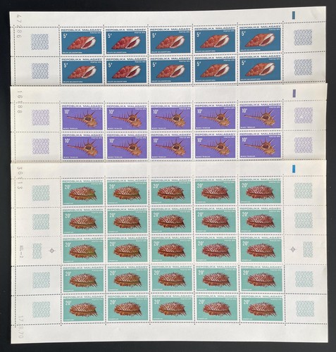 Madagascar 1970 477 479 bow - 1970, 477-479