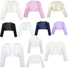 Girls Long Sleeves Bolero
