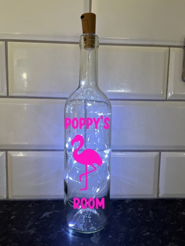 Personalised flamingo led - personalised,