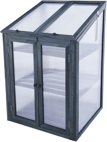 Nurband wooden mini greenhouse - mini,