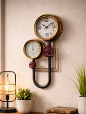 Steampunk Industrial Pipe Wall