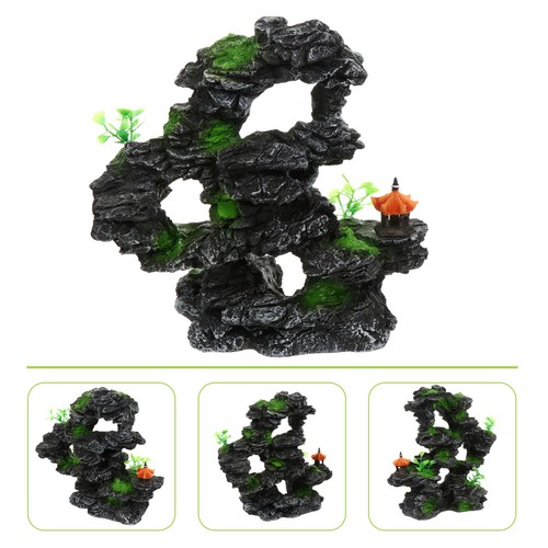 Aquarium fish tank - aquarium, rockery